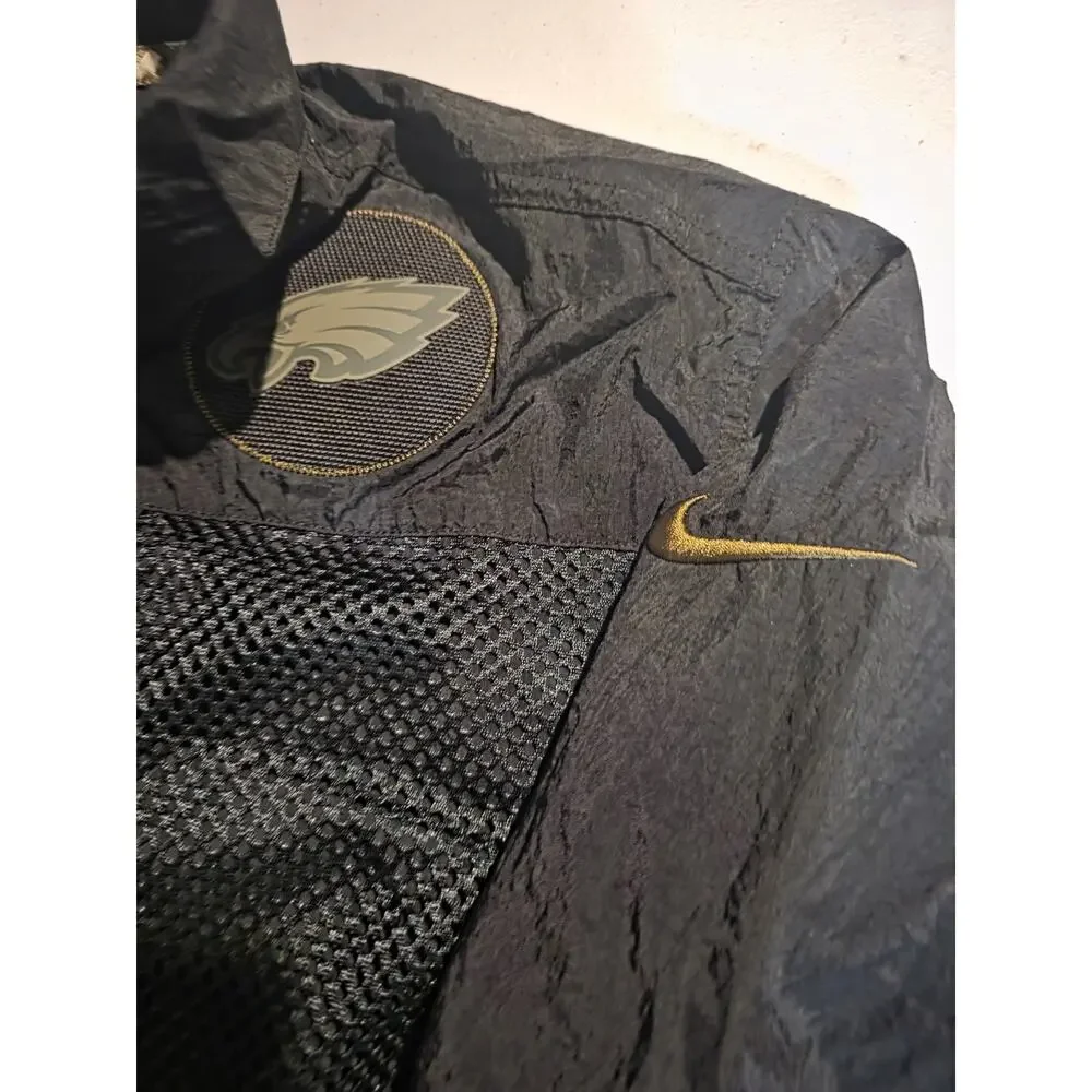 2020 Nike Philadelphia Eagles Windbreaker Jacket Salute to Service Full Zip L